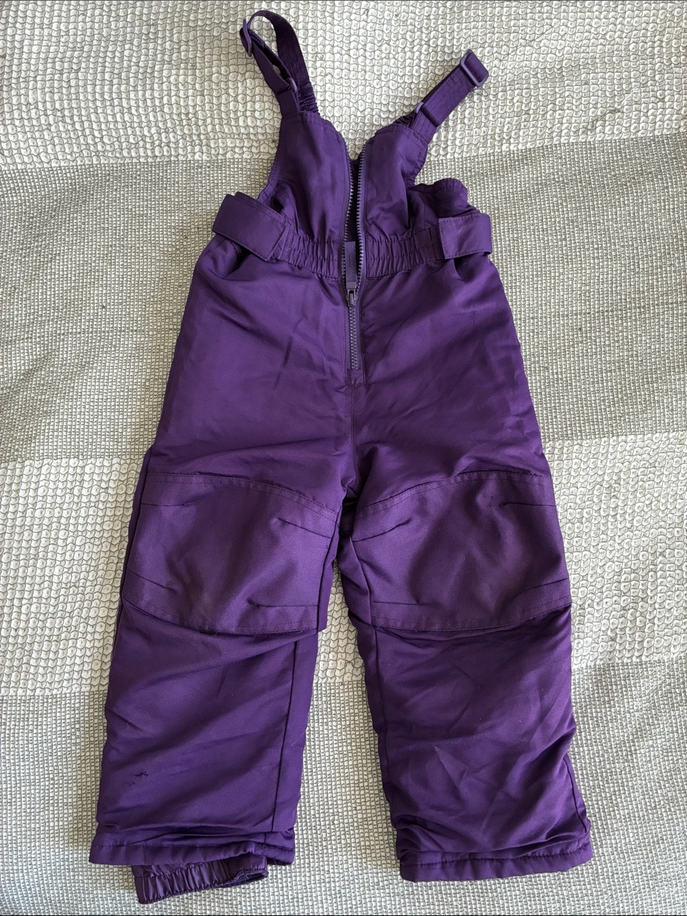 Cherokee Kids Purple Snow Bib Pants